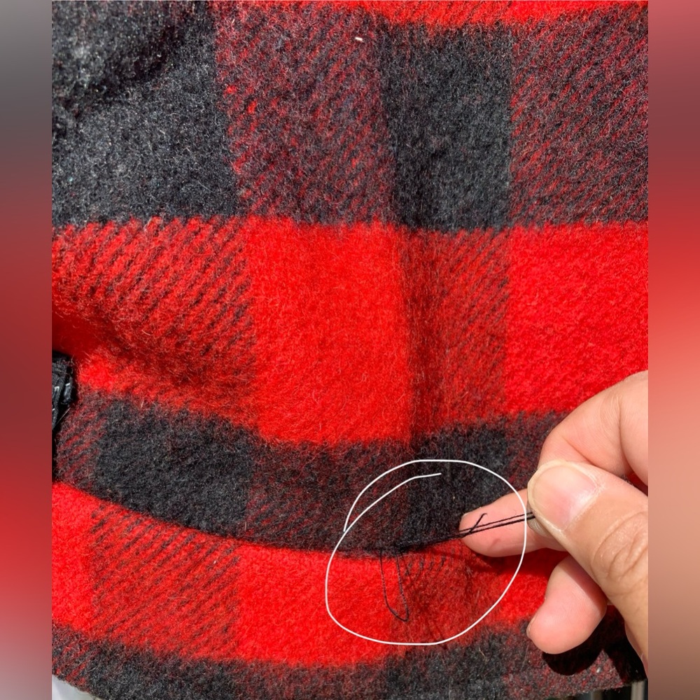 EUC vintage Wool Plaid Michael Jackson Bomber jacket - Picture 14 of 14